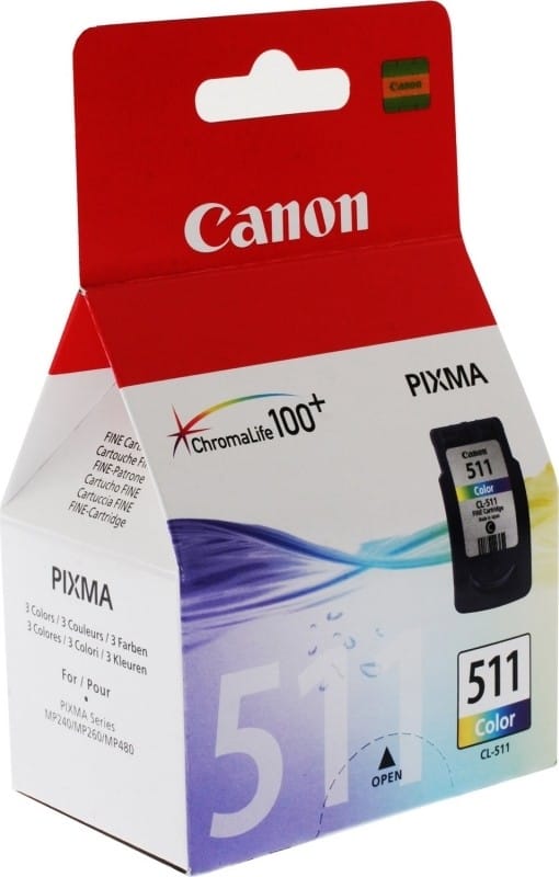 Cartuș Canon CL-511 Color Original 9ml pentru Pixma - imagine 2