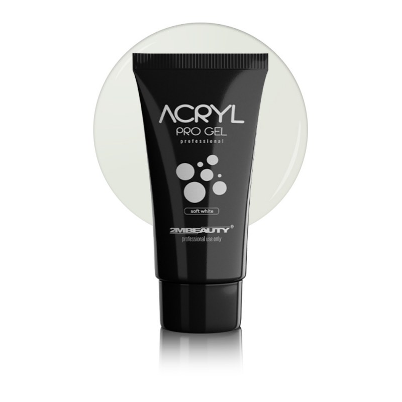 Acryl Pro Gel 2M Hema Free Soft White 60g