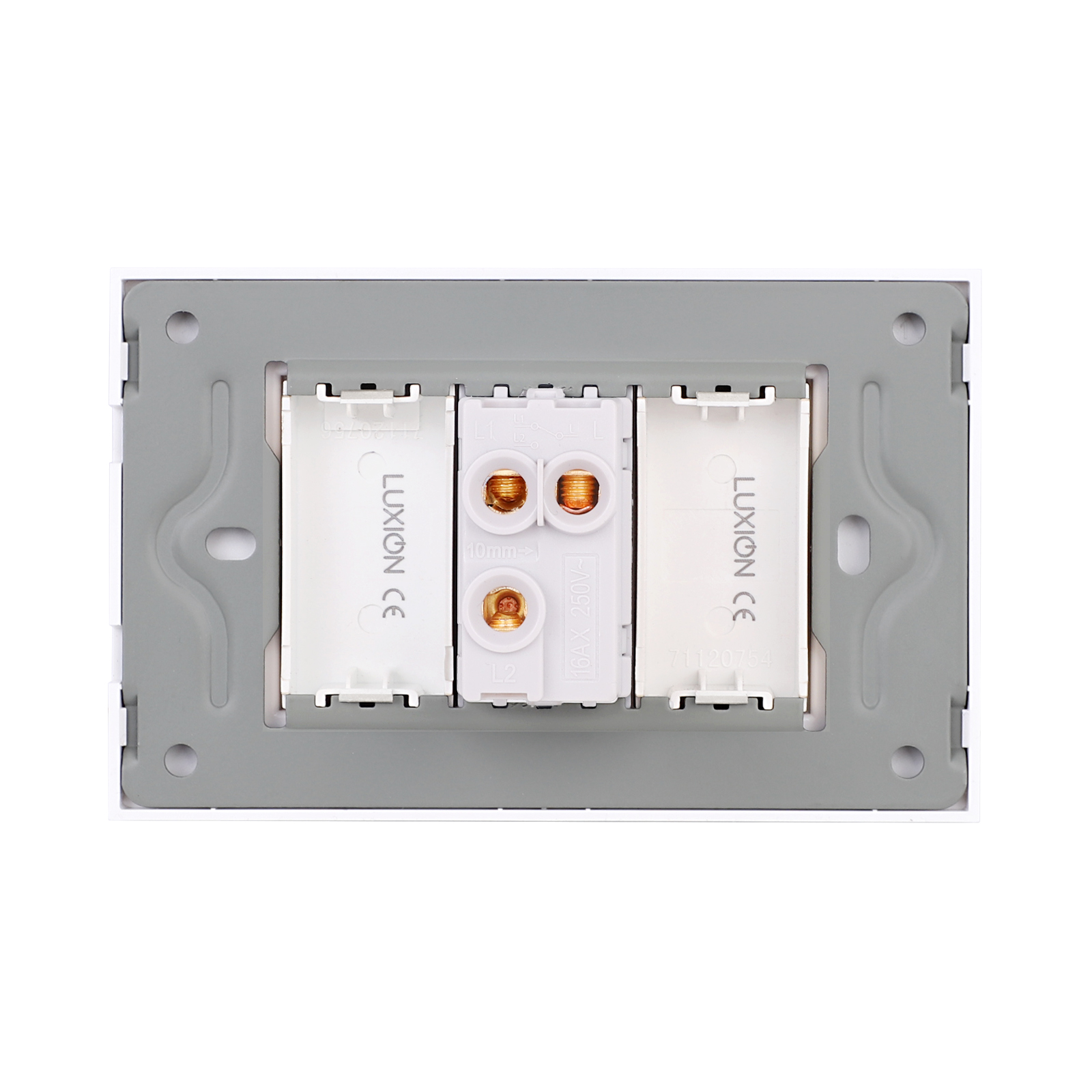 Intrerupator Sticla LUXION, 1M + 2 False, IP44 - imagine 12