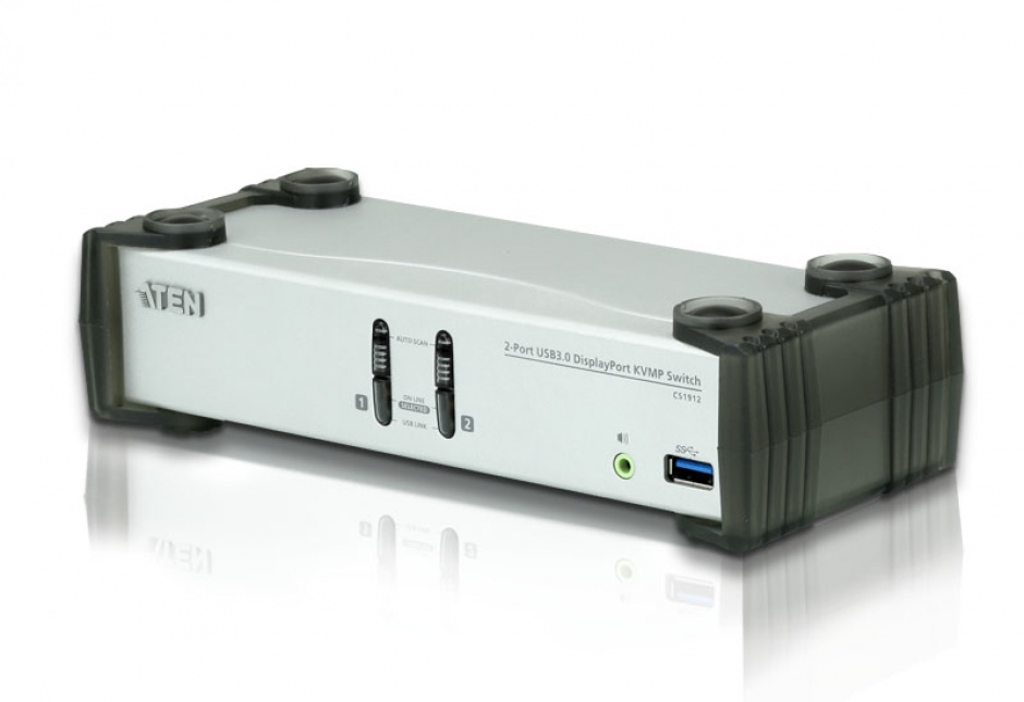 Switch KVMP 2 Porturi ATEN DisplayPort USB 3.0