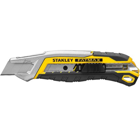 Cutter Stanley FATMAX 18 mm cu glisor, lamă inox
