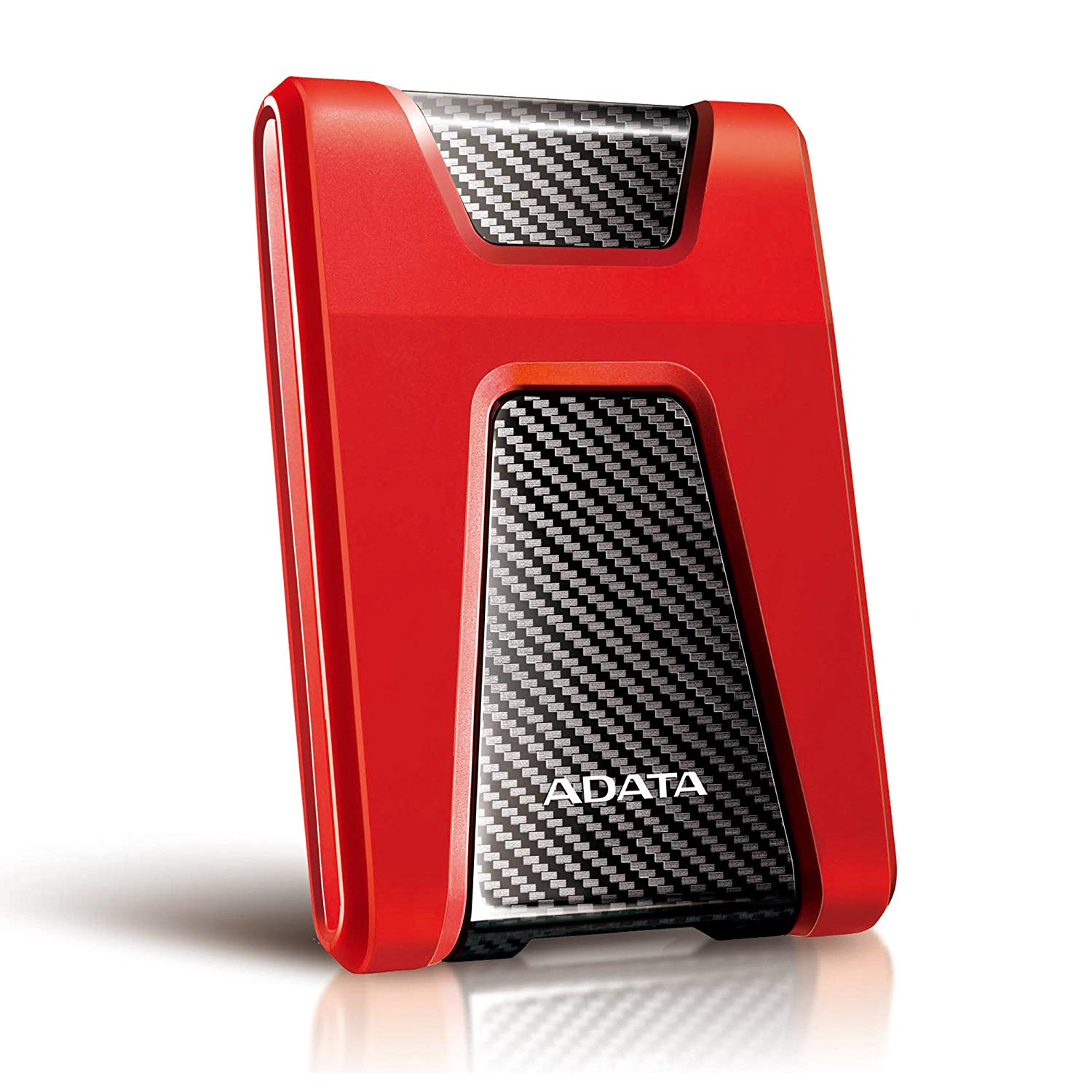 HDD Extern ADATA HD650 2TB USB 3.1 Rosu - Rezistent la Socuri