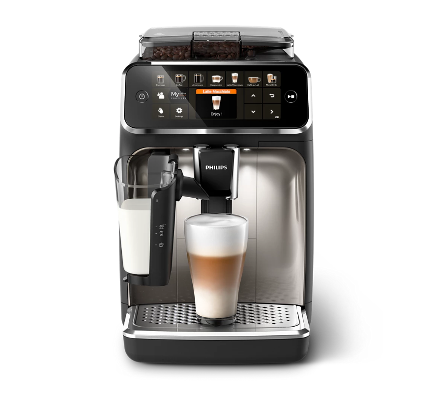 Espressor Philips LatteGo 5400 - 12 Băuturi, Sistem Lapte Inteligent
