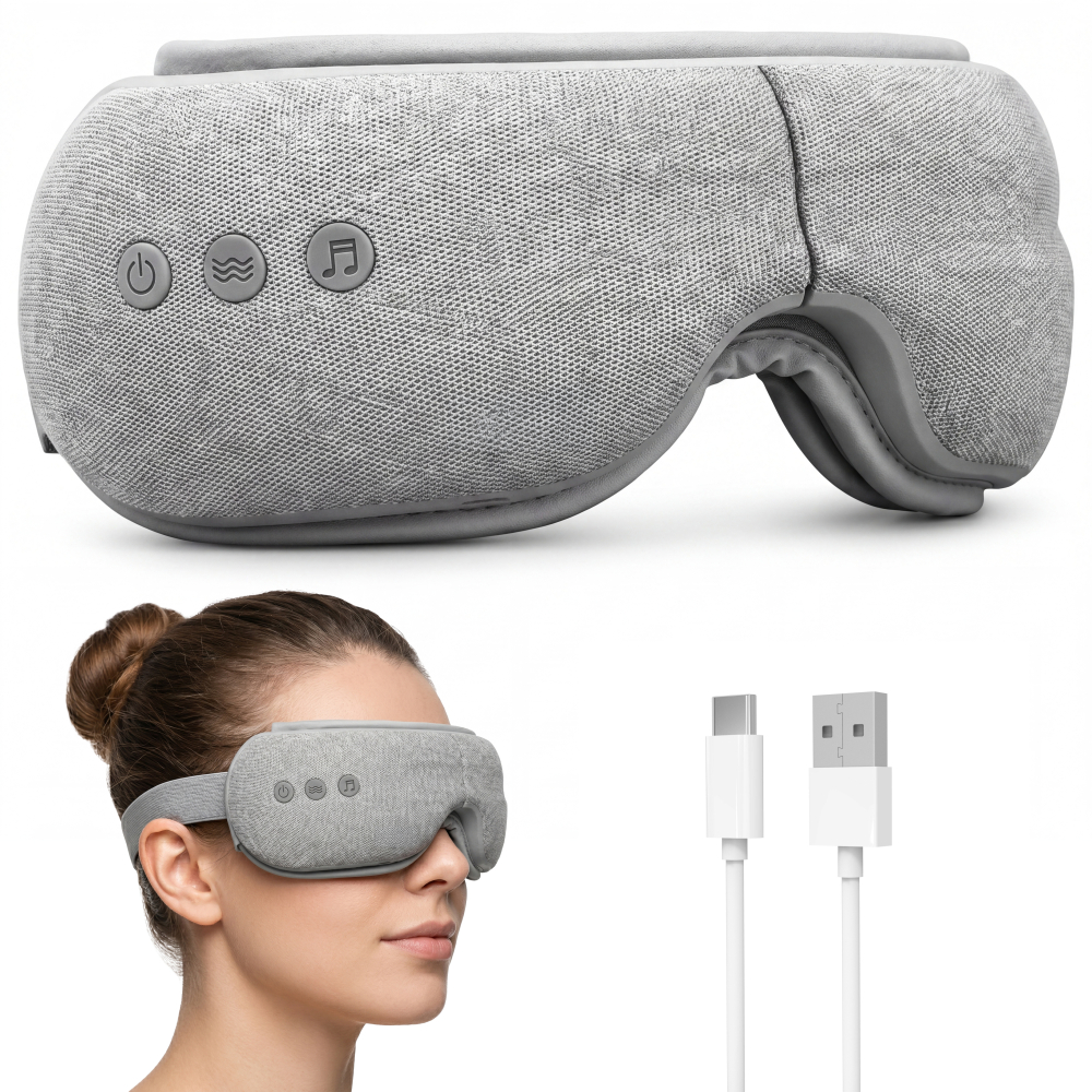 Aparat de masaj ocular iHunt SPA EyeZen Fold, pliabil