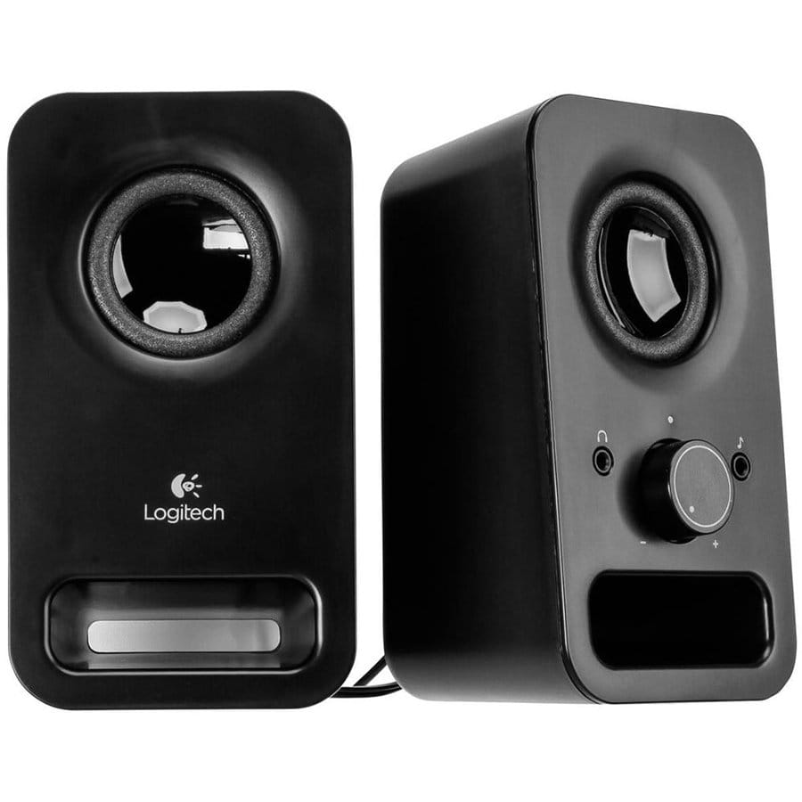 Boxe Logitech Z150 Negru - Sunet Stereo Clar, 6W - imagine 2