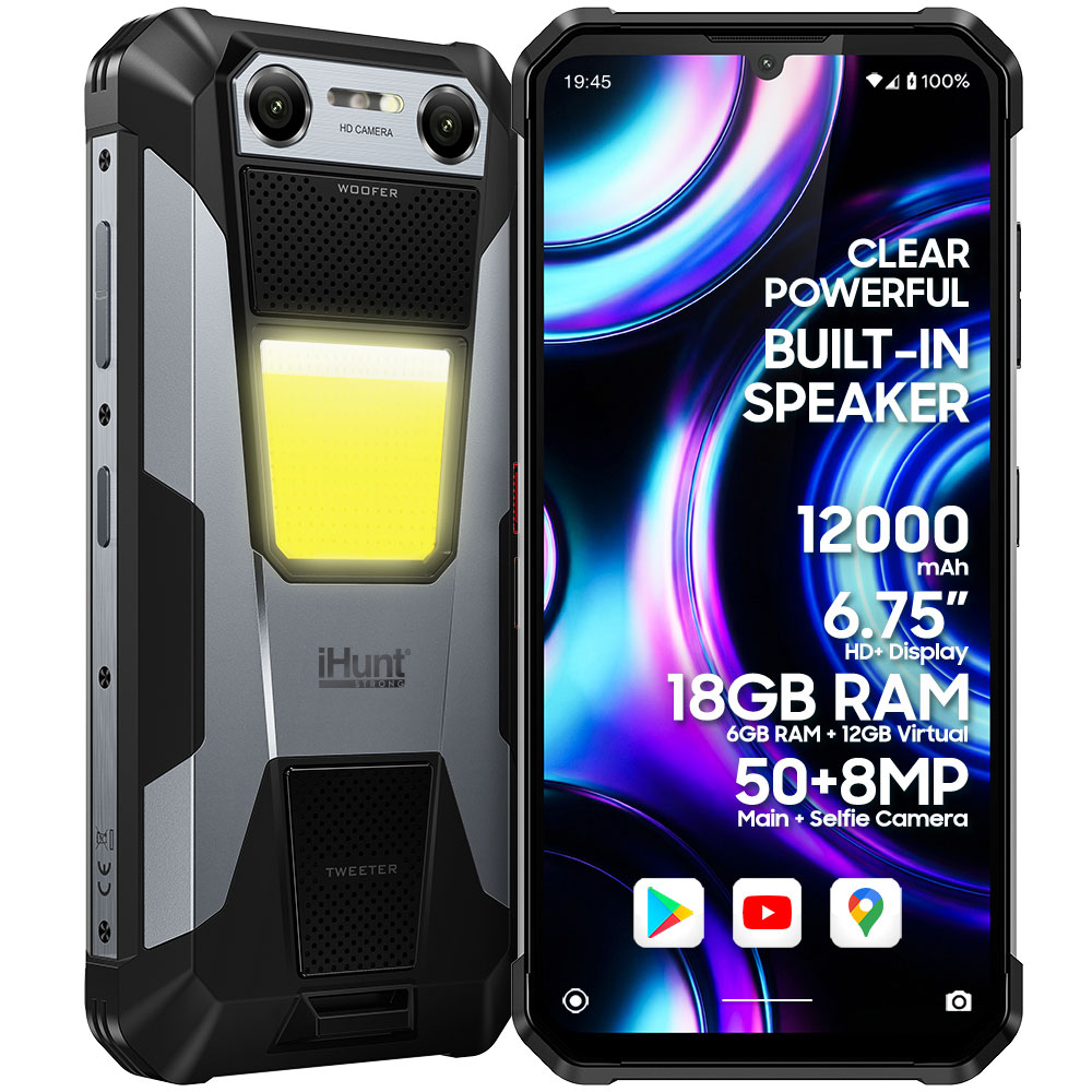Telefon iHunt Titan Music P22000, robust, dual SIM, 4G