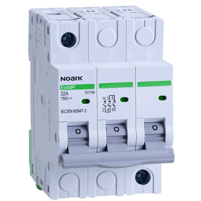 Noark Ex9IP 3P 32A Separator Sarcină Fotovoltaice