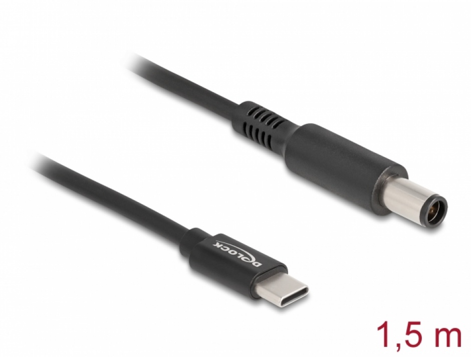 Cablu Incarcare USB-C la Dell 1.5m, Delock