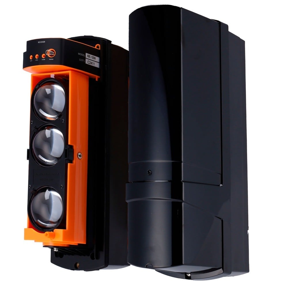 Barieră infraroșu wireless OEM ABE-100W, 100 m, IP65, Ajax
