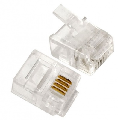 Conector RJ11 6P4C | Mufă Telefonie OEM