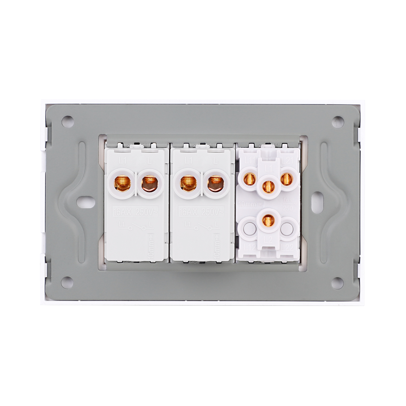 Întrerupător Mecanic 4 Posturi LUXION Sticlă, IP44 - imagine 12