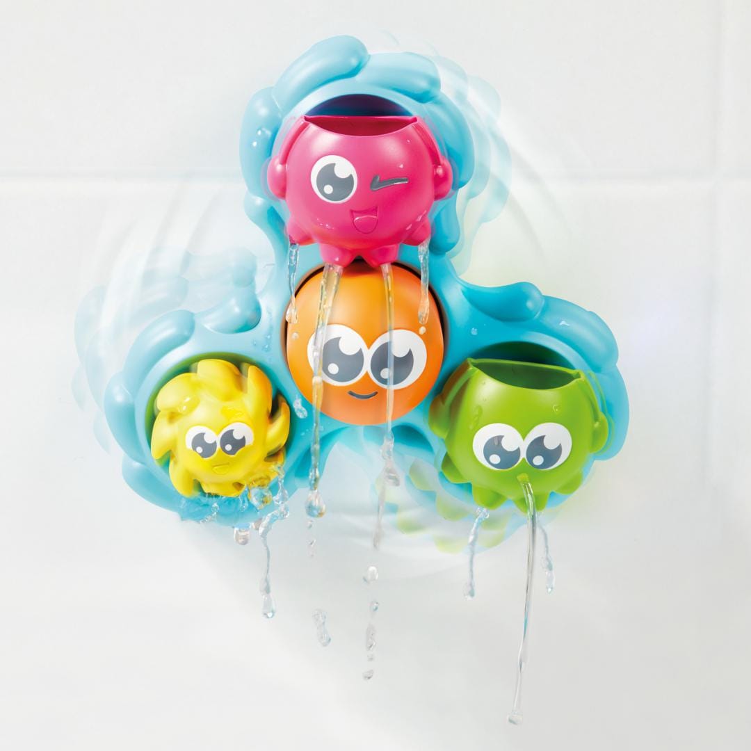 Jucarie Baie Caracatite Tomy - Se Invartesc si Stropesc - imagine 2
