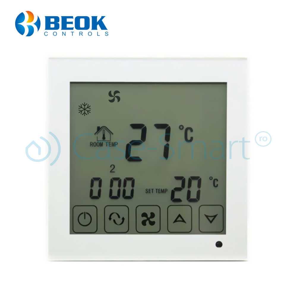Termostat BeOk TDS23-AC2 HVAC, Programezabil 3 Nivele - imagine 3