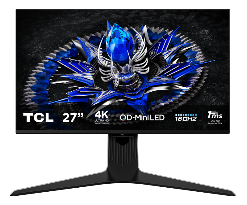 Monitor TCL 27R83U 27" 4K QD-Mini LED 160Hz Gaming Profesionist