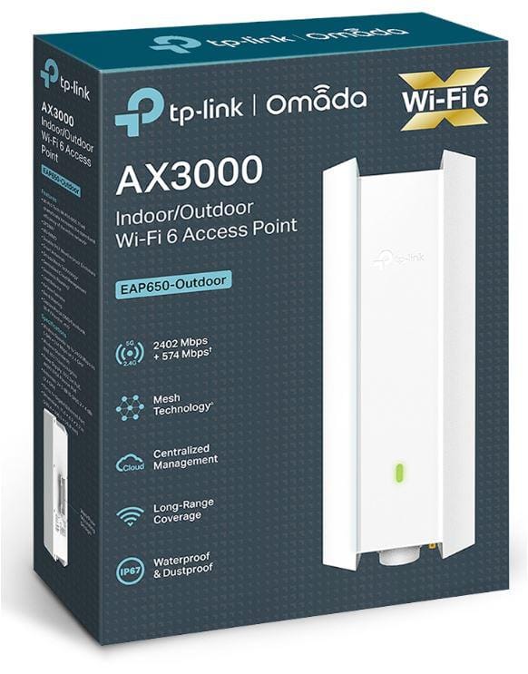 Access Point TP-Link EAP650-Outdoor WiFi 6 AX3000 IP67 - imagine 4