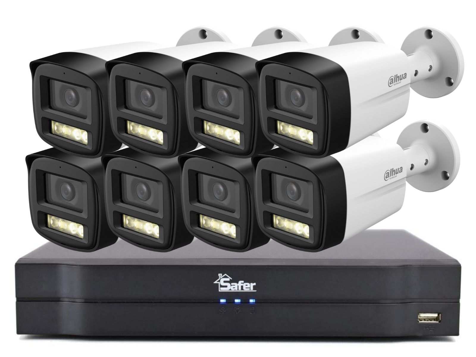 Kit 8 Camere 5MP Safer | Supraveghere HD - imagine 2