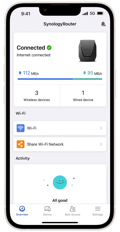 Router Wi-Fi 6 Synology WRX560 - Mesh, 2.5GbE, AX3000 - imagine 8