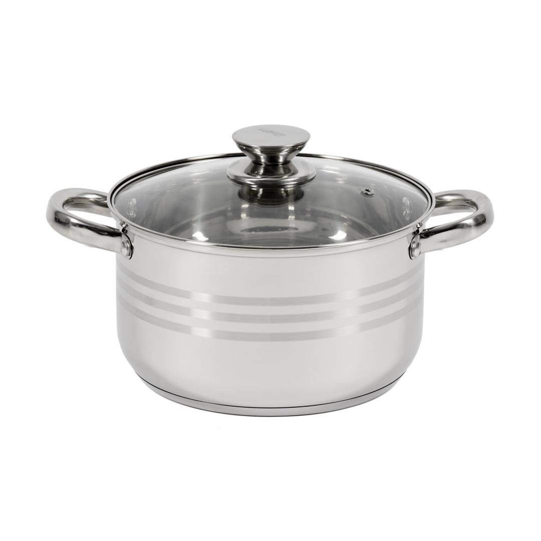 Oală Inox Heinner MYRA 4.5L - Capacitate Generoasă, 22x12.5cm