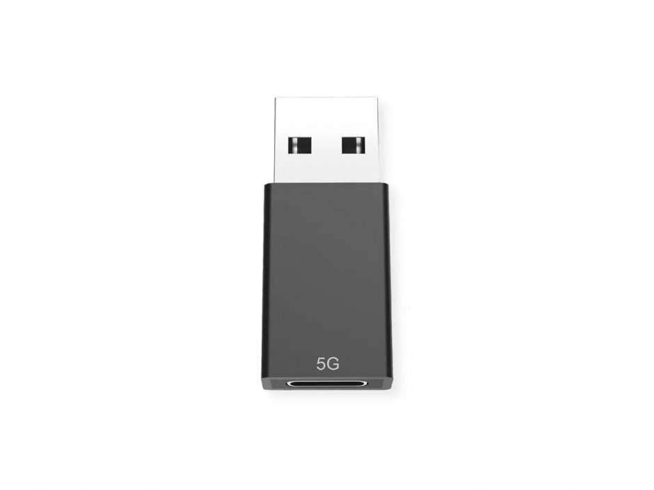 Adaptor USB 3.2 Type C la USB-A Roline, 5Gbps