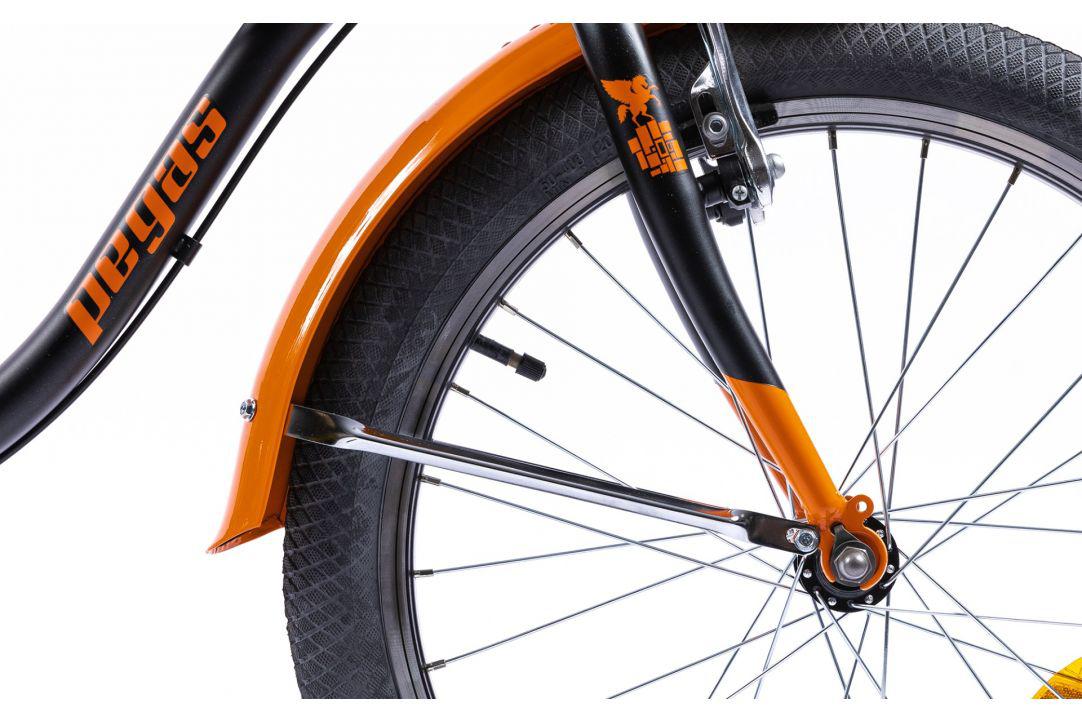 Bicicleta PEGAS STRADA MINI 7S 20'' Neagra - Pentru Copii - imagine 7