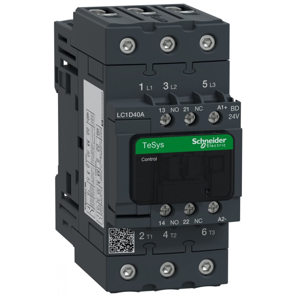 Contactor Schneider LC1D40ABD 40A 24V DC