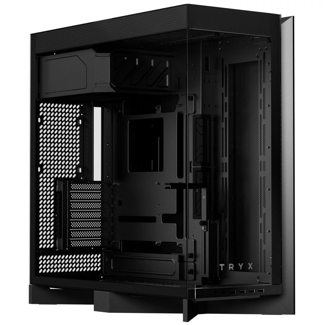 Carcasa TRYX LUCA L70 Mid Tower Negru - Tempered Glass, E-ATX