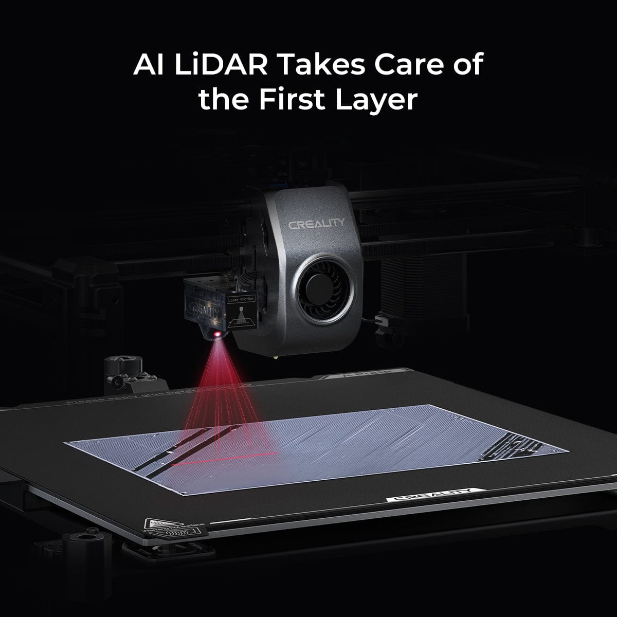 Imprimanta 3D Creality K1 MAX - Viteză 600mm/s, AI Camera - imagine 13