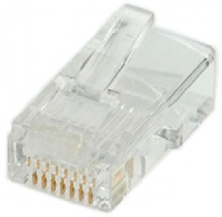 Set 10 Conectori RJ45 UTP Cat.5 Roline