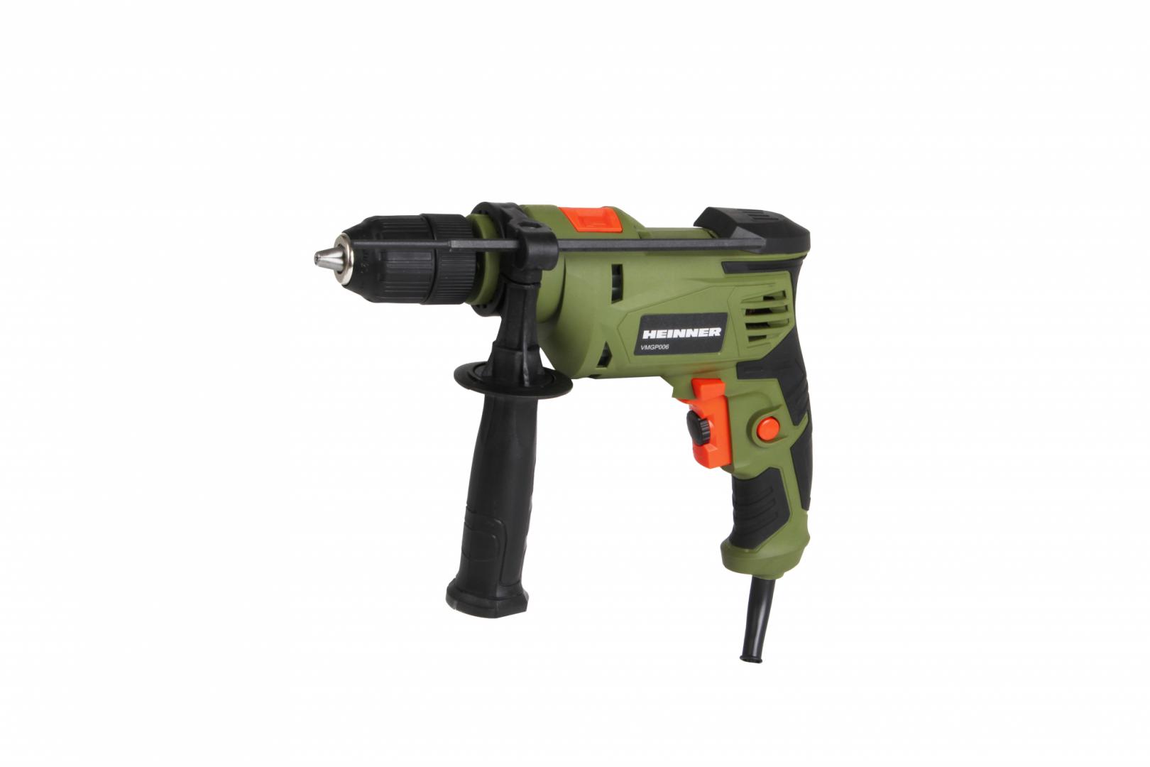 Mașină de Găurit cu Percuție Heinner 810W, 13MM - Putere Maximă