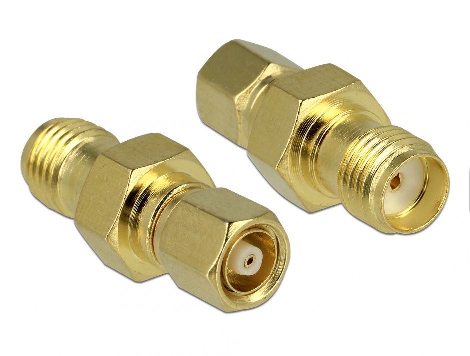 Adaptor SMC la SMA Delock 6GHz - imagine 1