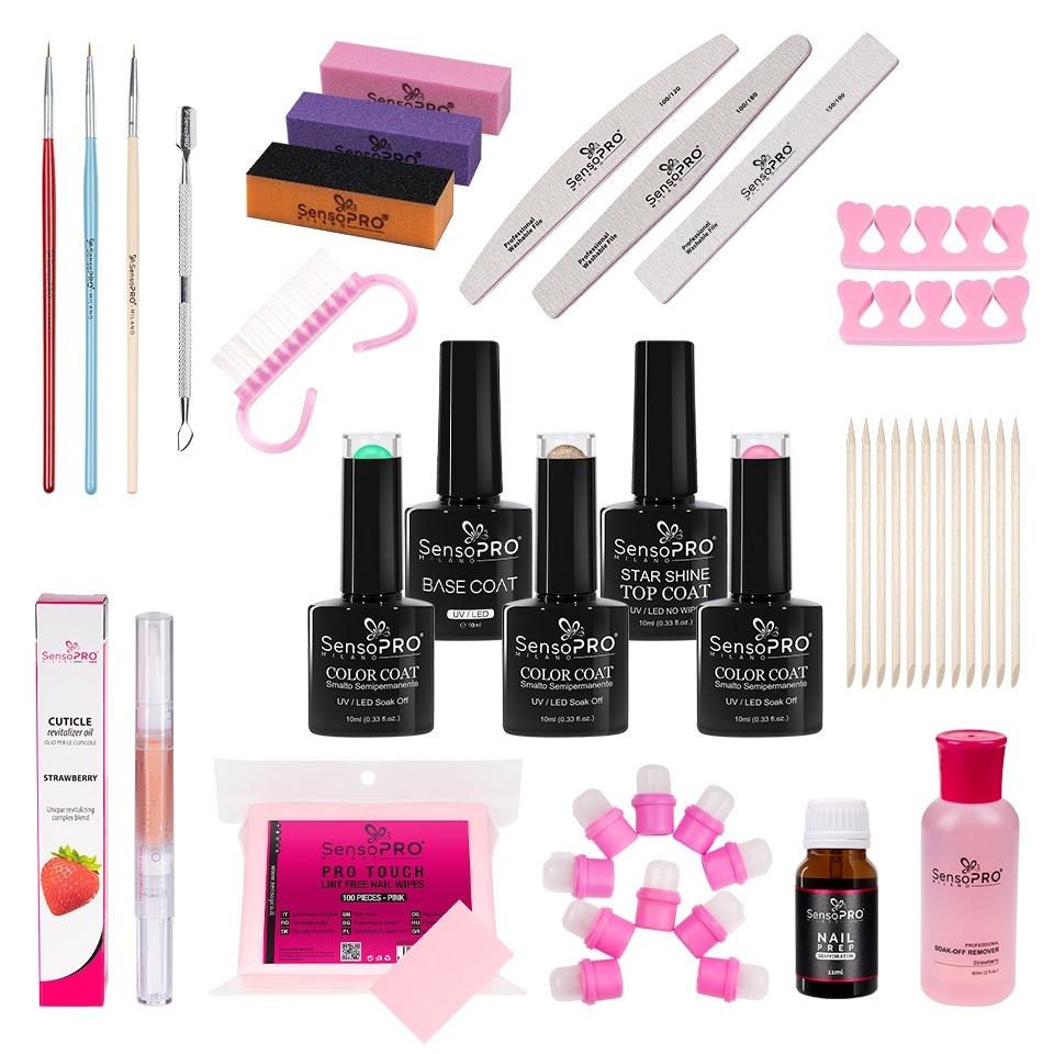Kit Oja Semipermanenta Fara Lampa SensoPRO Milano - imagine 2