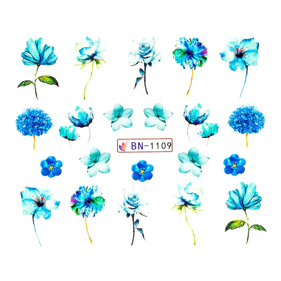 Tatuaje Unghii LUXORISE Spring Sky BN-1109, aplicare rapida