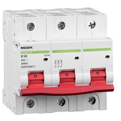 Siguranta Automata Noark Ex9B125 3P 80A Curba C