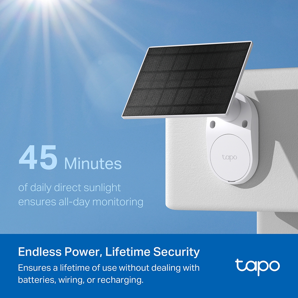 Camera Supraveghere Wireless 2K TP-Link Tapo C410 cu Panou Solar - imagine 5