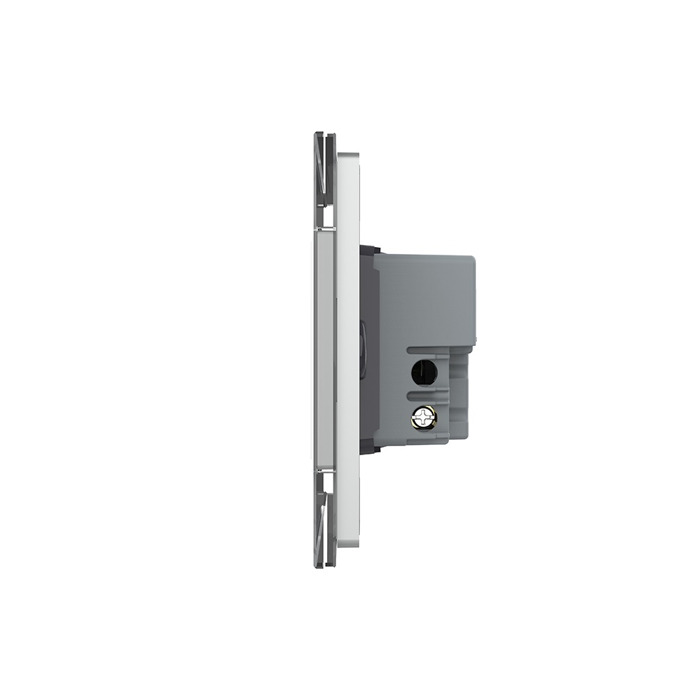 Intrerupator Dublu Touch Wireless Livolo, Sticla - imagine 15