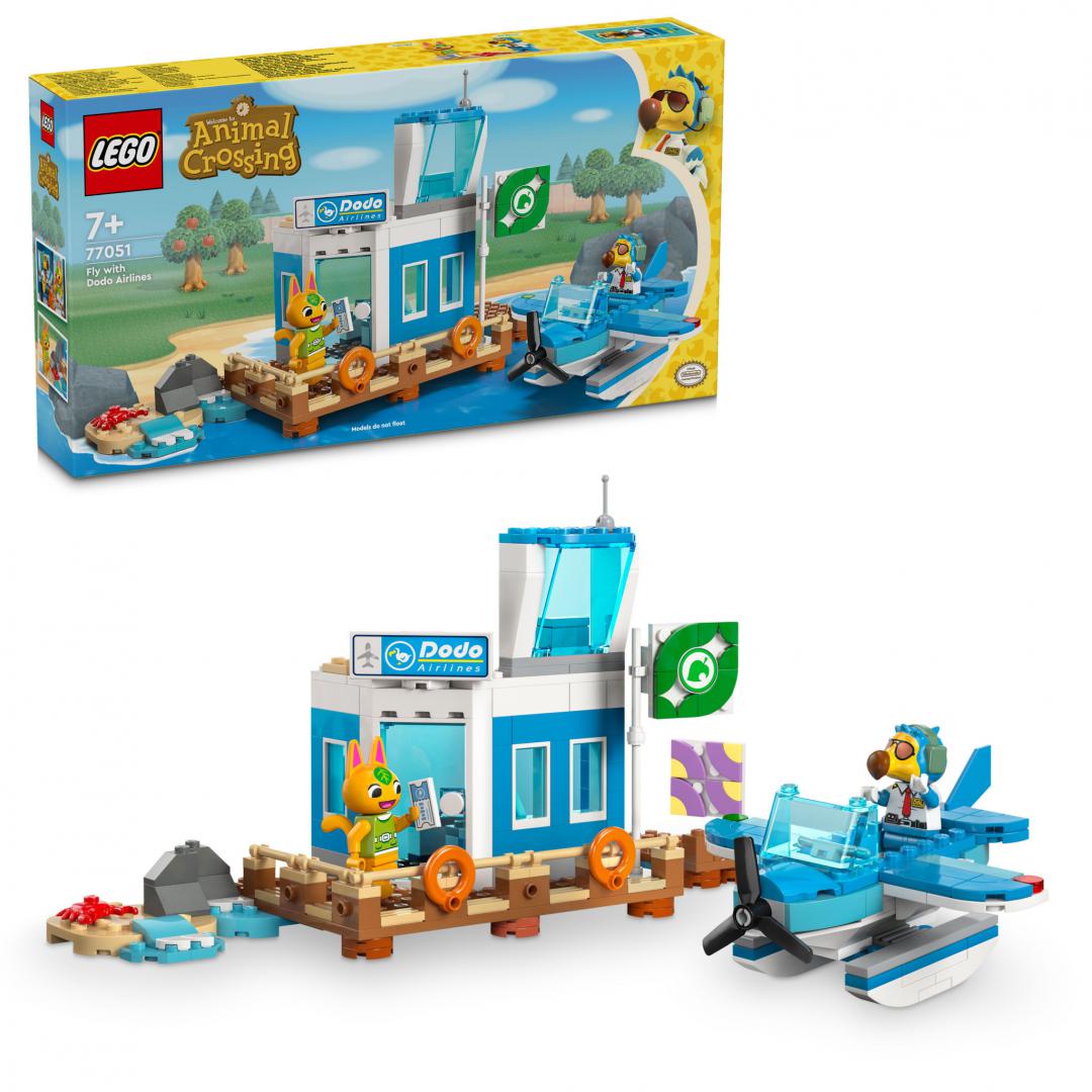 LEGO Animal Crossing Dodo Airlines 77051 | Set Avion Jucarie