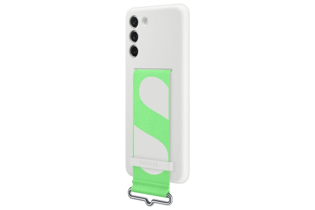 Husă Samsung S21 FE Albă cu Cureă - imagine 8