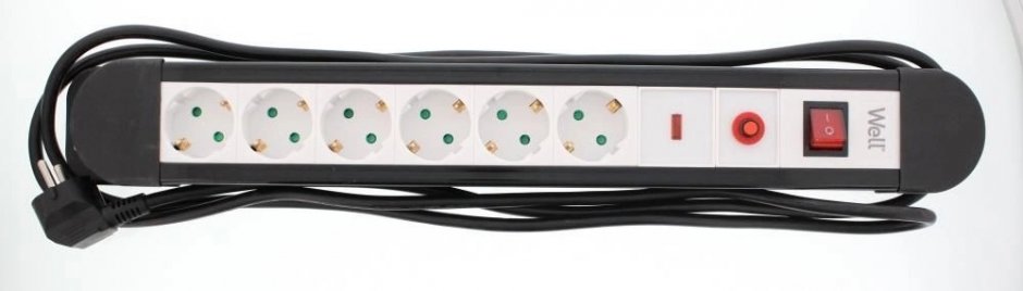 Prelungitor OEM 6 Prize 5m cu Protecție