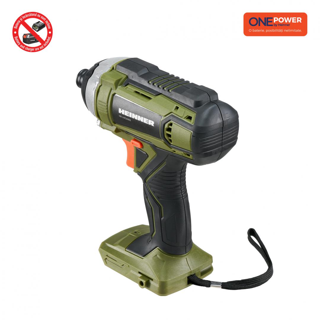 Mașină de Înșurubat cu Impact 18V 160Nm Heinner ONE POWER - imagine 3