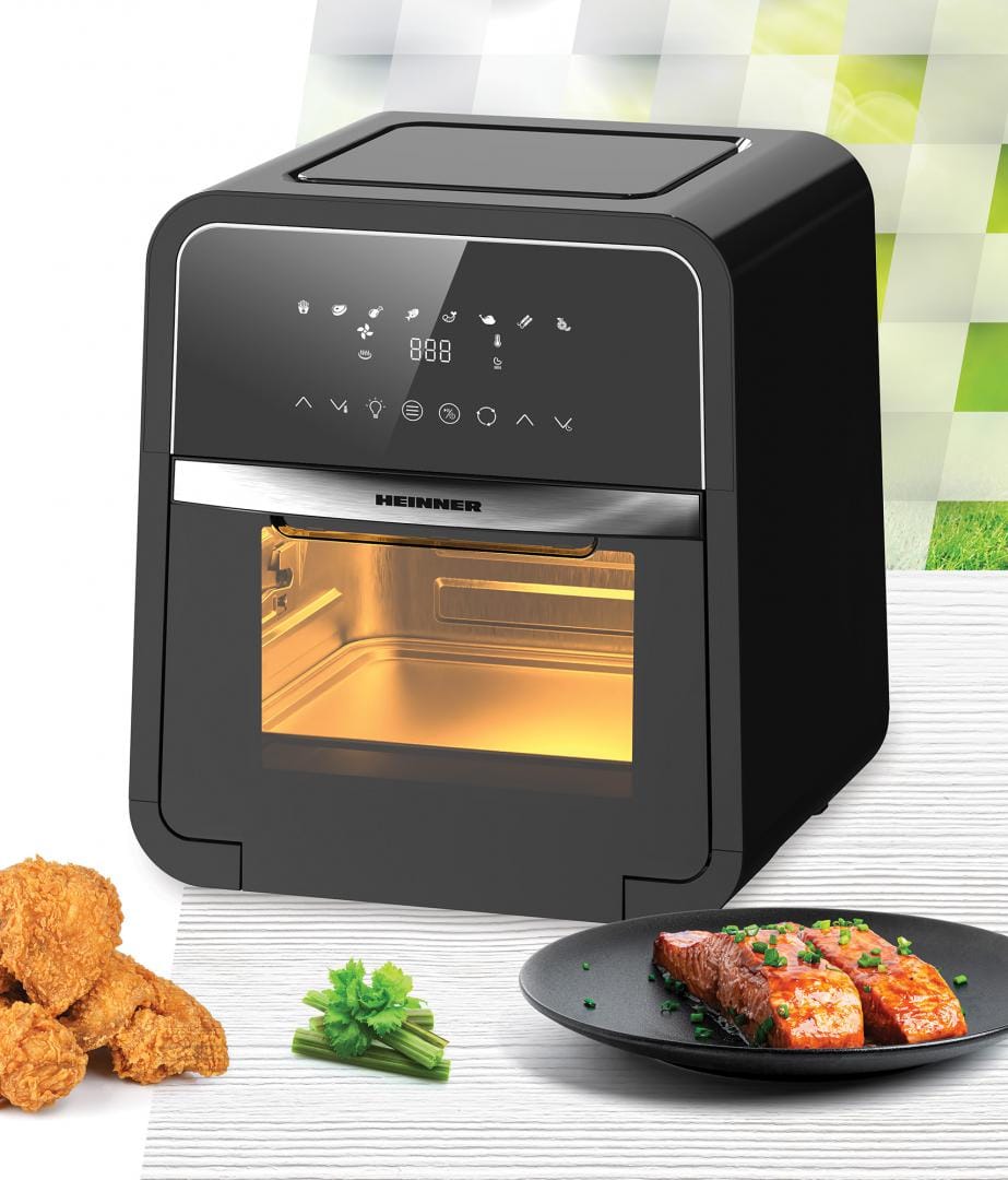 Friteuza Aer Cald Heinner MasterFry 12L, 2000W, Digital - imagine 3