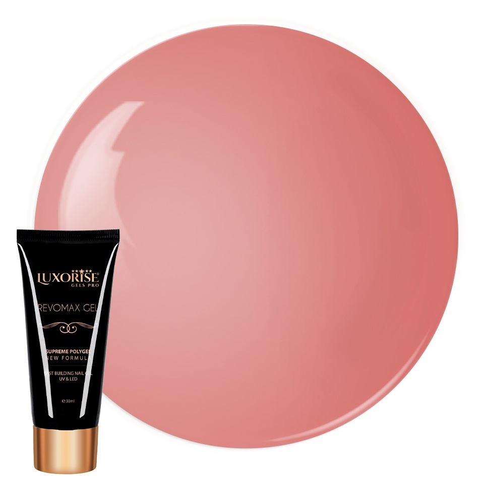 Polygel Luxorise Mistique Nude 30ml | Modelare Ușoară