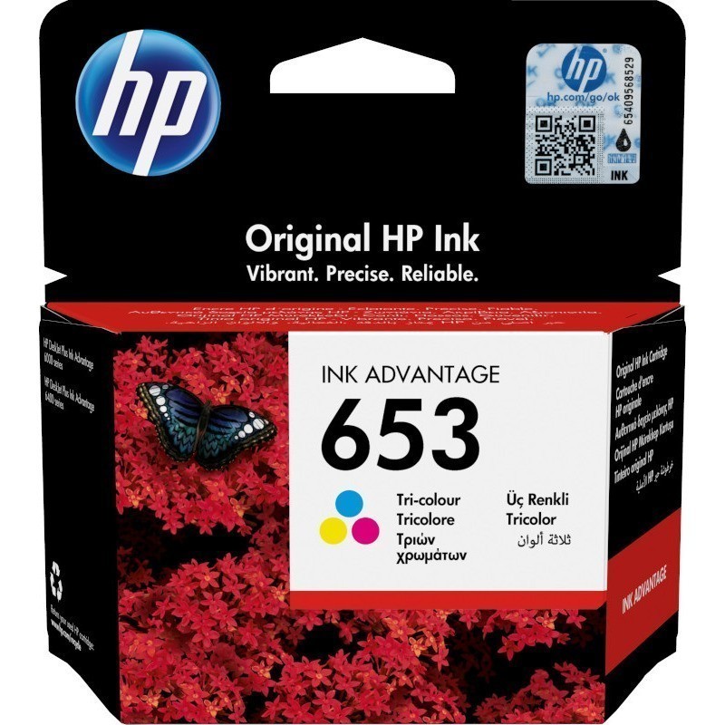 Cartuș Color HP 653 Original pentru DeskJet Plus 6075/6475