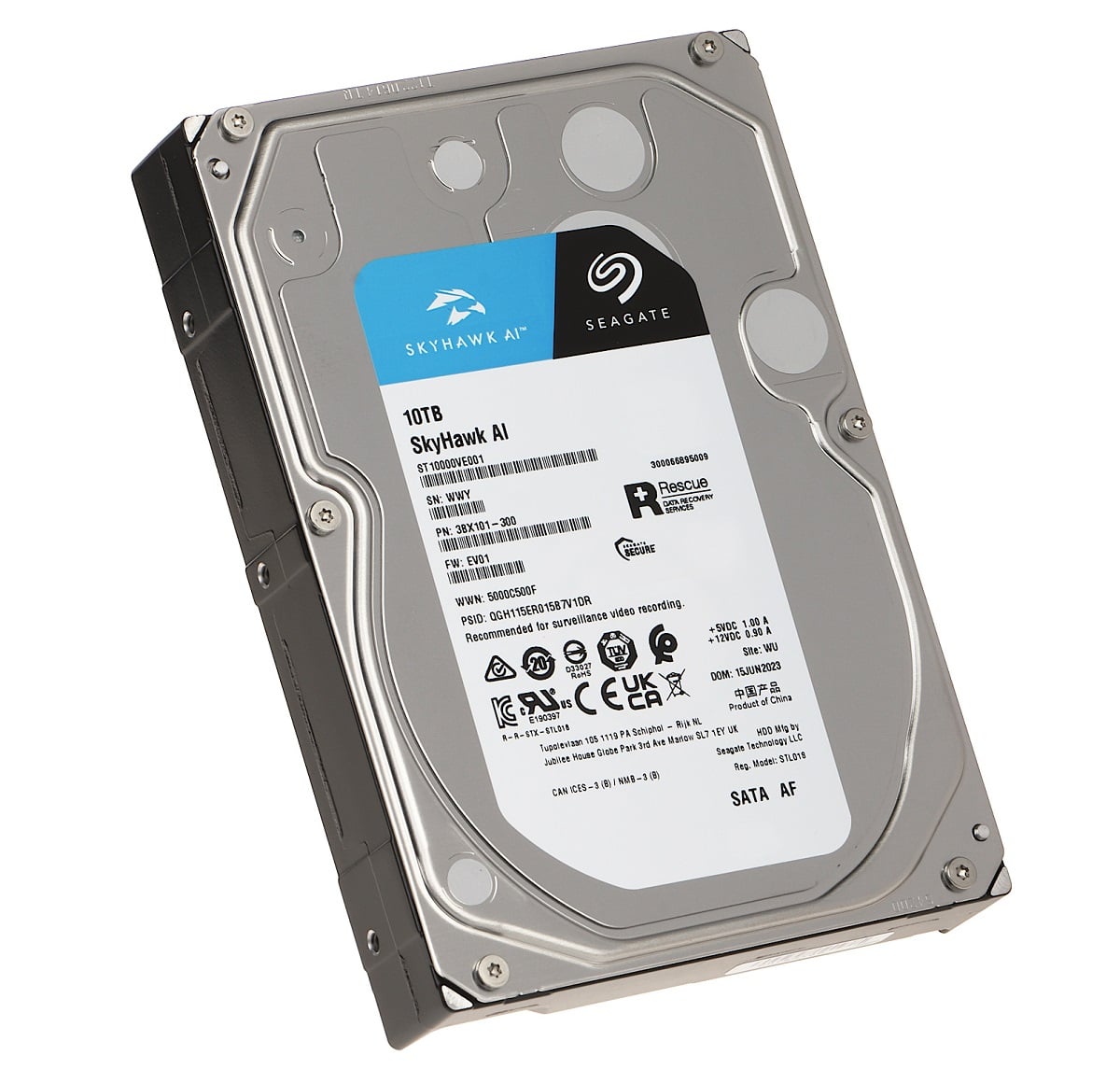 HDD Seagate Skyhawk AI 10TB Supraveghere