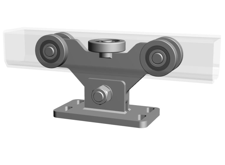 Carucior 5 role G75-5 Atu Tech 600kg