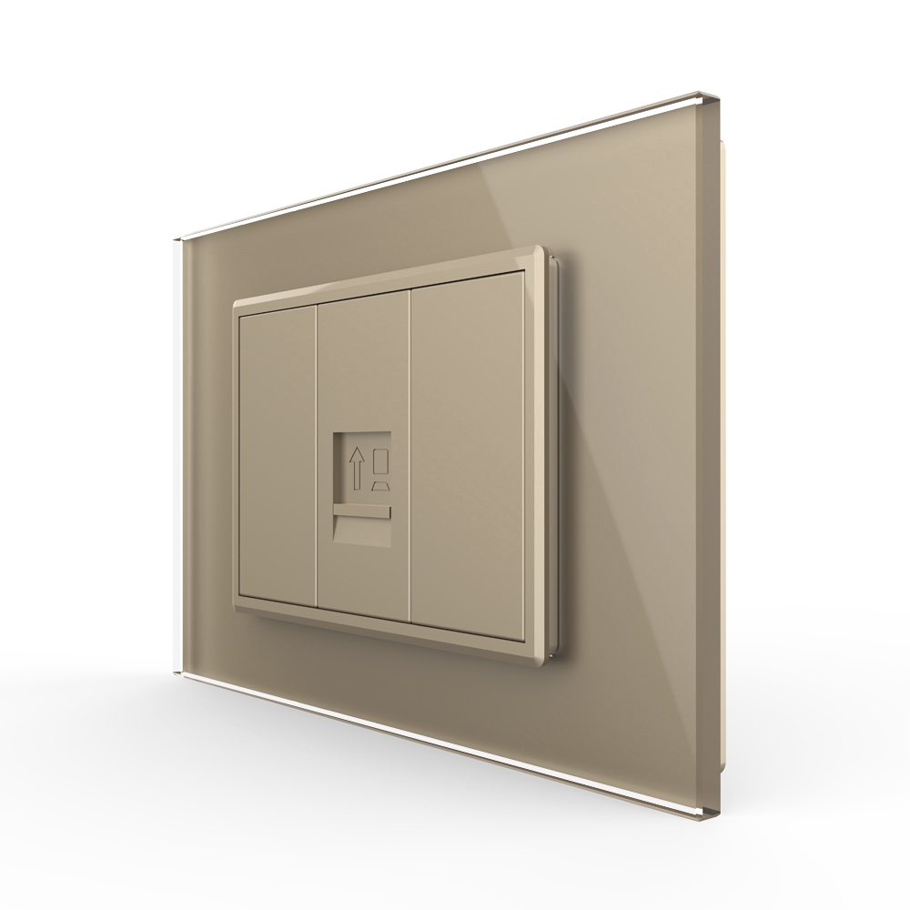 Priza Internet Livolo Cat6, Rama Sticlă, 10GB/s - imagine 9