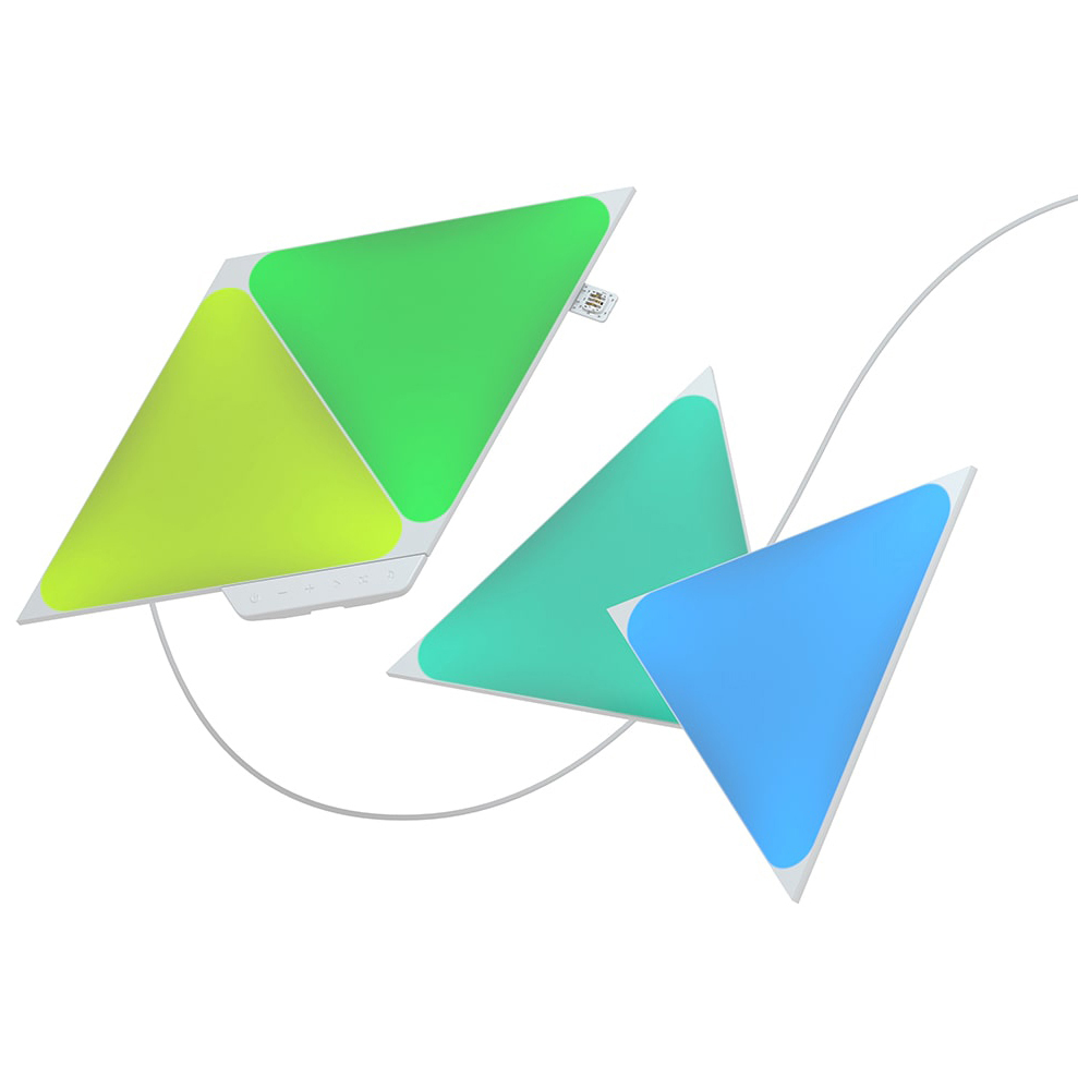 Nanoleaf Shapes Triangles - 4 Panouri RGBW Inteligente - imagine 2