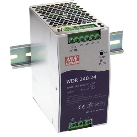 Sursă Mean Well WDR-240-24 24V 240W DIN