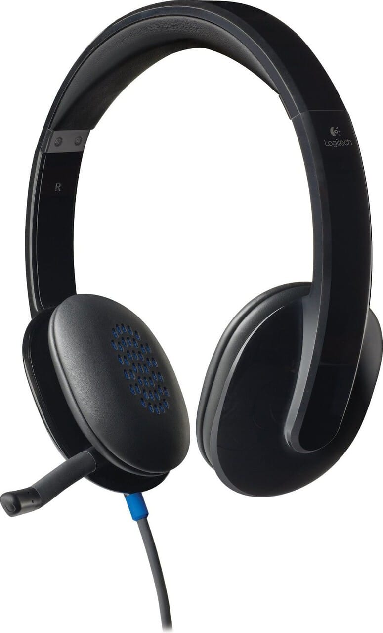 Căști Logitech H540 USB - Audio Premium pentru Apeluri și Multimedia - imagine 2