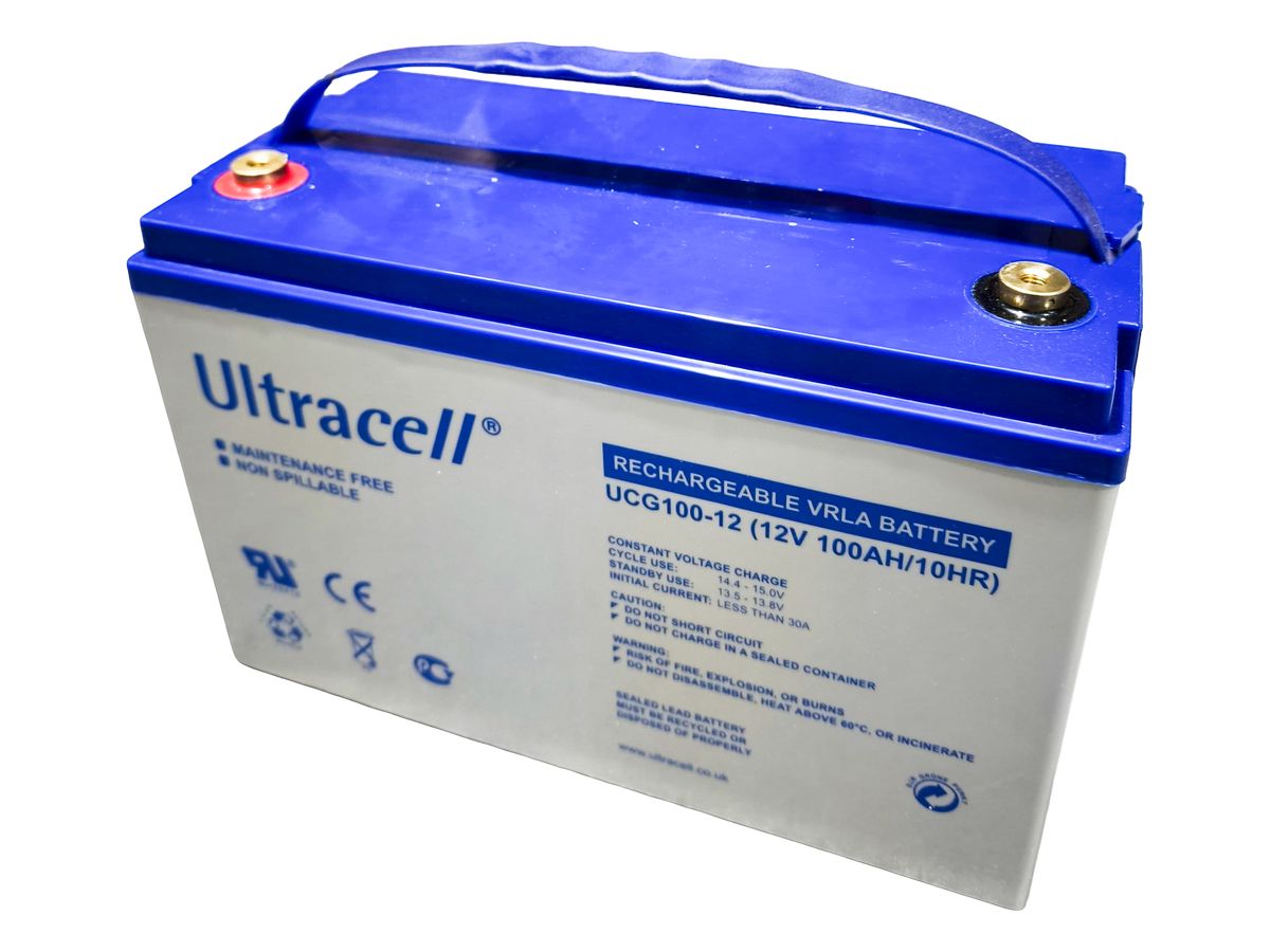 Acumulator Ultracell 12V 100Ah Deep Cycle Gel - imagine 2