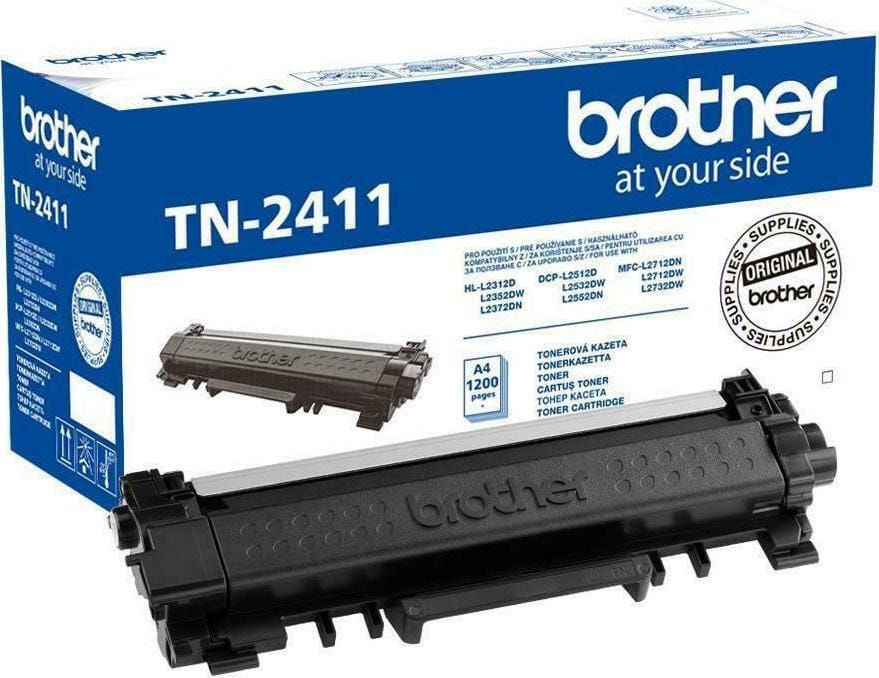 Toner Original Brother TN2411 Black - 1.200 pagini - imagine 2